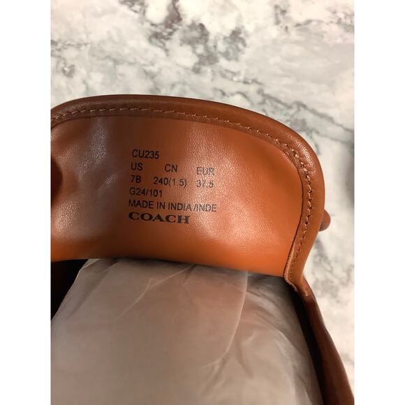 Coach Women's 7B Cocoa Amber Blake Clogs In Signature Textile Jacquard LB15-8 - Picture 8 of 9